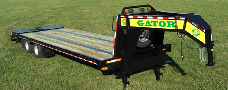 GOOSENECK TRAILER 30ft tandem dual - all heavy-duty equipment trailers special priced  Harnett County,  North Carolina